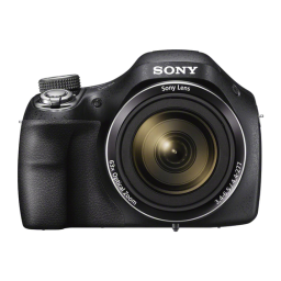 Sony CYBER-SHOT DSC-H400 Manuel du propriétaire | Fixfr