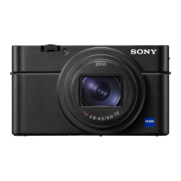 Sony DSC-RX100 : Guide d'utilisation + Chat IA | Fixfr