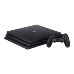 Sony PS4 Pro CUH-7216B Manuel utilisateur