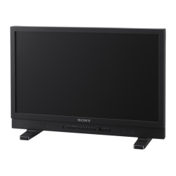 Sony LMD-B240 Manuel utilisateur | Fixfr