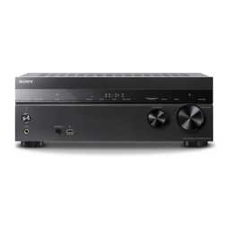 Sony STR-DH770 Manuel d'utilisation + Chat IA | Fixfr