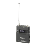 Sony DWT-B01N Manuel utilisateur