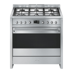 Smeg A1-9 Piano de cuisson mixte Product fiche