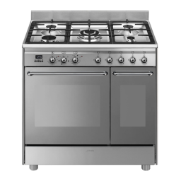 Smeg CG92X9 : Cuisinière multifonction | AI Chat & PDF | Fixfr