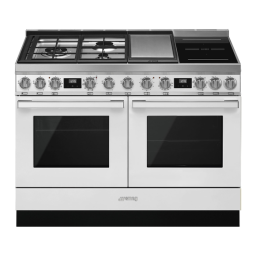 Smeg CPF120IGMPX Cuisinière Manuel utilisateur | Fixfr