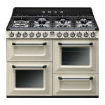 Smeg TR4110BL1 Piano de cuisson mixte Owner's Manual