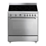 Smeg CG90IX Manuel utilisateur