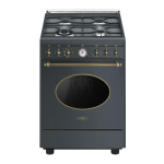 Smeg CO68GMA8 Cuisini&egrave;re mixte Product fiche