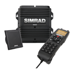 Simrad RS90S Manuel utilisateur | Fixfr