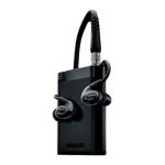 Shure KSE1200SYS Analog Electrostatic Earphone System Mode d'emploi