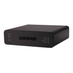 Shure ANIUSB-Matrix Audio Network Interface Mode d'emploi