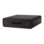 Shure ANI22 Audio Network Interface Mode d'emploi