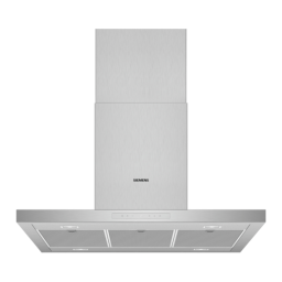 Siemens LF98BIP50 Hotte décorative îlot Product fiche | Fixfr