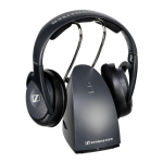 Sennheiser RS 118 Casque audio ou &eacute;couteurs sans fil / Bluetooth Manuel du propri&eacute;taire