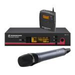 Sennheiser ew 122 G3: Chat IA &amp; T&eacute;l&eacute;chargement PDF