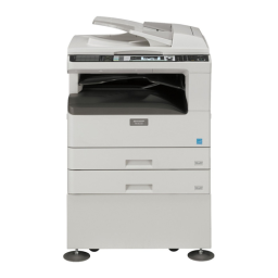 Sharp MX-FX13 Manuel utilisateur | Fixfr