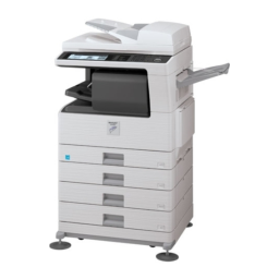 Sharp MX-M260 Manuel utilisateur | Fixfr