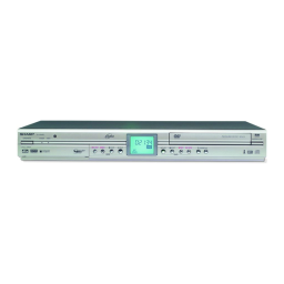 Sharp DV-HR480S, DV-HR450S, DV-HR400S | Chat IA et PDF | Fixfr