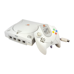 Sega Dreamcast Manuel utilisateur | Fixfr