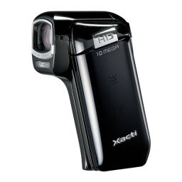 Sanyo VPC-CG10P - Xacti Camcorder - 720p Manuel utilisateur | Fixfr