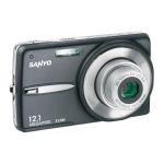 SANYO VPC-X1200EX,X1200,X1200GX : Manuel IA et PDF