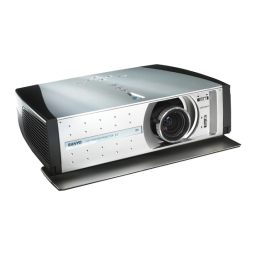Sanyo PLV-Z2 Manuel utilisateur | Fixfr