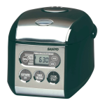 Sanyo ECJ-S35K - 3-1 Micro-Computerized Rice Cooker Warmer Manuel utilisateur