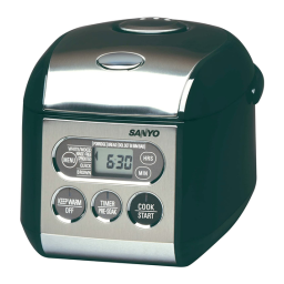 Sanyo ECJ-S35K - 3-1 Micro-Computerized Rice Cooker Warmer Manuel utilisateur | Fixfr