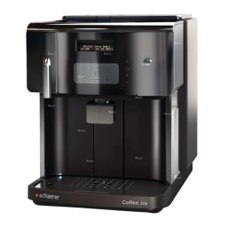 Schaerer Coffee Joy Mode d'emploi | Fixfr