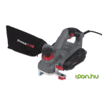 Powerplus POWE80030 PLANER 900W Manuel du propri&eacute;taire