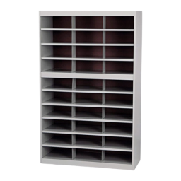 Safco 9274 Manuel utilisateur - Organiseur de documents | Fixfr