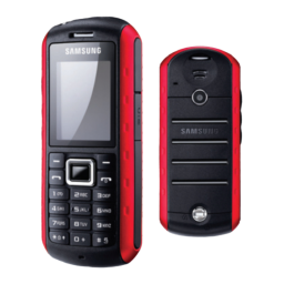 Samsung B2100I Manuel du propriétaire | Fixfr