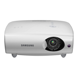 Samsung SP-L200 Manuel utilisateur | Fixfr