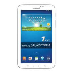 Samsung SM-T110 Manuel utilisateur | Fixfr