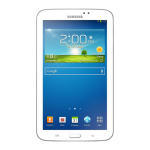 Samsung Galaxy Tab 3 7.0 Wi-Fi Mode d'emploi