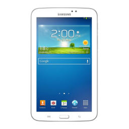 Samsung Galaxy Tab 3 7.0 Wi-Fi Mode d'emploi | Fixfr