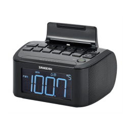 Sangean RCR-28 Manuel utilisateur | Fixfr