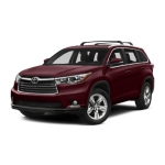 Toyota Highlander 2014 Manuel utilisateur