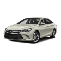 Toyota Camry 2016 Manuel utilisateur | Fixfr