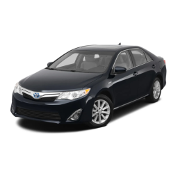 Toyota Camry Hybrid 2012 Manuel du propriétaire | Fixfr