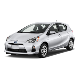 Toyota Prius C 2014 Manuel du propriétaire | Fixfr