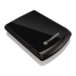 Transcend StoreJet 25F Manuel utilisateur | Fixfr