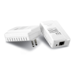 Trendnet TPL-306E2K 200Mbps Compact Powerline AV Adapter Kit Fiche technique