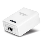 Trendnet TPL-310AP Powerline 200 AV Wireless Access Point Fiche technique