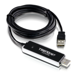 Trendnet TU2-PCLINK High Speed PC-to-PC Share Cable Fiche technique | Fixfr