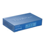 Trendnet TFC-110MSCE 10/100Mbps TX to 100Base-FX Multi-Mode (SC Type) Fiber Converter Manuel utilisateur