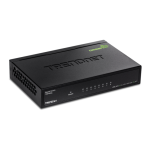 Trendnet TEG-S82g 8-Port Gigabit GREENnet Switch Fiche technique