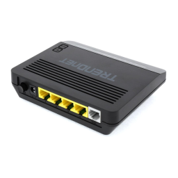 Trendnet TEW-722BRM N300 Wireless ADSL 2+ Modem Router Fiche technique | Fixfr