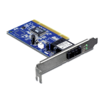 Trendnet TE100-PCIFC 100Base Multi-Mode SC Fiber-to-PCI Adapter Fiche technique