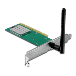 Trendnet TEW-703PIL Low Profile N150 Wireless PCI Adapter Fiche technique | Fixfr